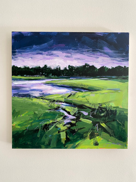 Gull Island - Marsh at Dusk