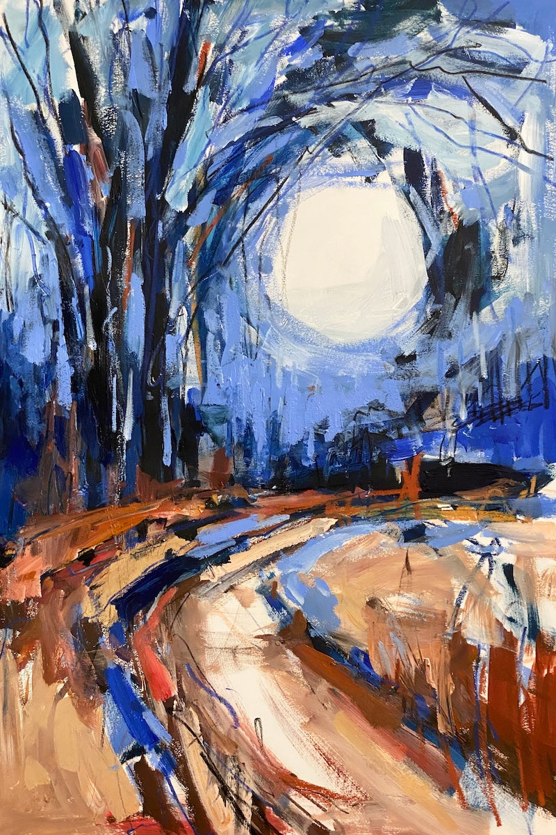 Blue and Brown by Joy Miller